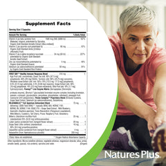 NaturesPlus AgeLoss Eye Support ingredients visual highlighting antioxidants