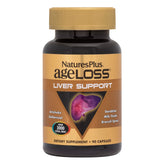 NaturesPlus AgeLoss bottle on kitchen counter for daily liver care