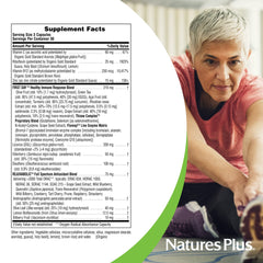 NaturesPlus AgeLoss Lung Support packaging on a retail shelf.
