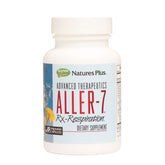 NaturesPlus Aller-7 Rx-Respiration bottle displayed for daily use.