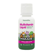 NaturesPlus Animal Parade botella-vertido: dosificación diaria fácil para niños activos.