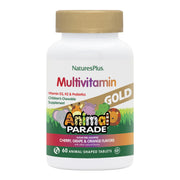 NaturesPlus Animal Parade cherry-flavored chewables for daily kid nutrition