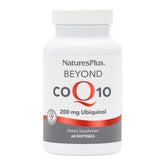 NaturesPlus Beyond CoQ10 bottle highlighting high potency ubiquinol for daily energy support