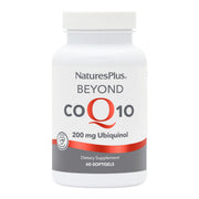 NaturesPlus Beyond CoQ10 bottle highlighting high potency ubiquinol for daily energy support