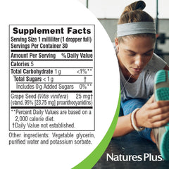 NaturesPlus packaging highlights gluten-free and vegetarian-friendly formulation