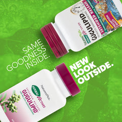 NaturesPlus Gugulipid tablets pack highlighting vegan gluten-free formula for cholesterol support.