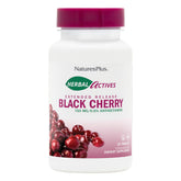NaturesPlus Herbal Actives Black Cherry tablet bottle for daily antioxidant support.