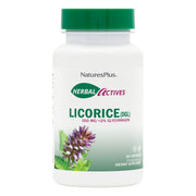 NaturesPlus Herbal Actives Licorice DGL bottle exterior for daily digestive support.
