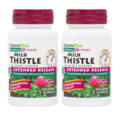 Nature's Plus Herbal Actives Milk Thistle bottle shown for daily liver support
