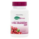 NaturesPlus Herbal Actives Ultra Cranberry 1500 bottle pour supports urinary tract health