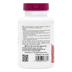 NaturesPlus ingredients panel shows full extract profile highlighting active constituents without additives.