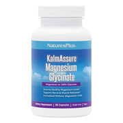 NaturesPlus KalmAssure magnesium glycinate bottle with vegan capsules