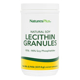 NaturesPlus Lecithin granules jar front for everyday recipe mixing.