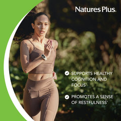 NaturesPlus PRO L-Theanine label view shows dosage and clean ingredients