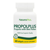 NaturesPlus Propolplus bottle with softgels for convenient daily use