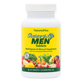 NaturesPlus Source of Life Men bottle front showing label for daily vitality.