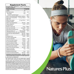 NaturesPlus Source of Life Women bottle label back detail