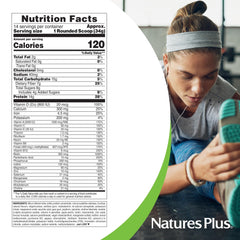 SPIRU-TEIN WHEY Vanilla pour demonstrates quick, smooth mix after workouts.