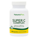 NaturesPlus Super C Complex bottle for daily high-potency vitamin C support.