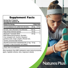 Nature's Plus Ultra bottle with capsules supports a convenient daily routine.