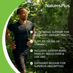 NaturesPlus Ultra Cranberry 1000-180 ingredients panel showing clean label features