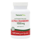 NaturesPlus Ultra Cranberry bottle front showing 1000 mg potency for daily support