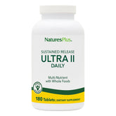 NaturesPlus Ultra II Daily bottle front emphasizes daily wellness branding