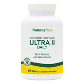 NaturesPlus Ultra II Daily tablets in bottle front for daily energy support