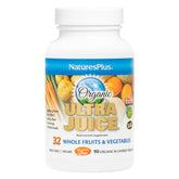 NaturesPlus Ultra Juice multivitamin bottle front view for daily wellness.