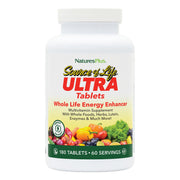 NaturesPlus Ultra Source of Life multivitamin bottle front showing immune support