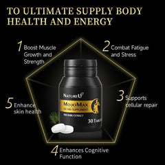 NatureU L-Citrulline tablets close-up for precise dosing