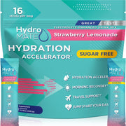 NatureWorks HydroMATE strawberry-lemonade pour stick for quick hydration