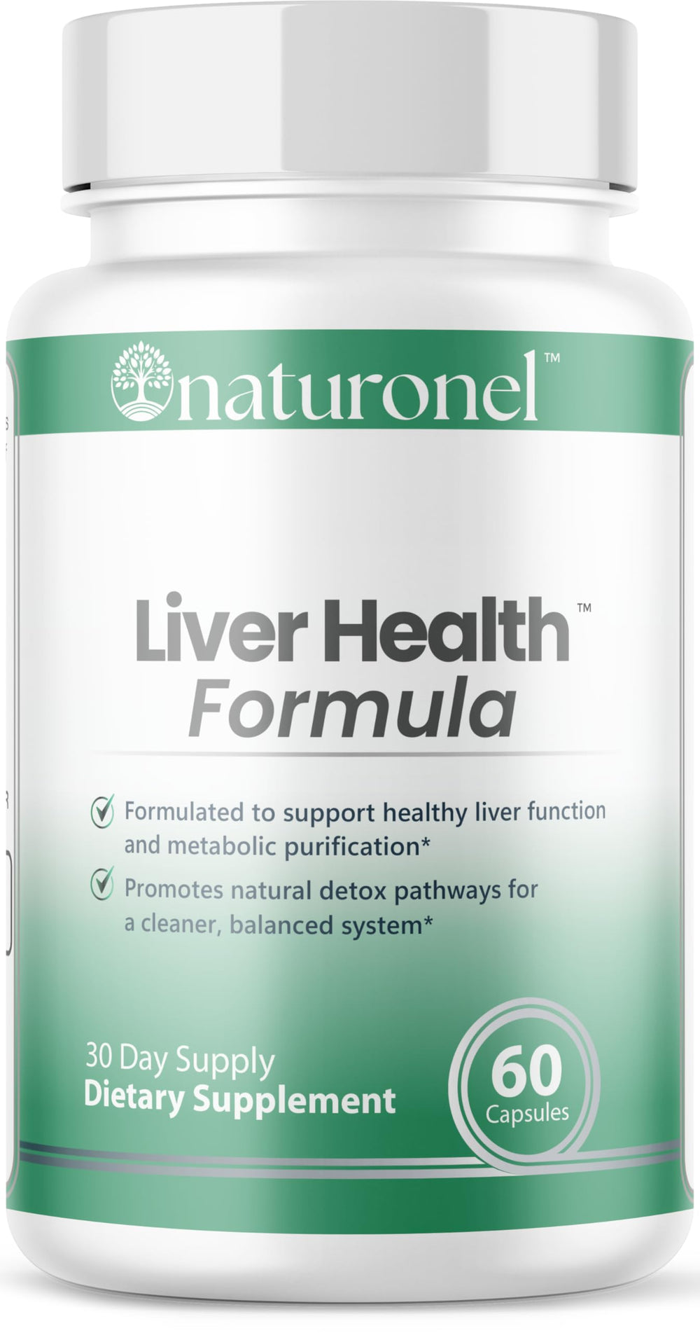 Naturonel Liver Health Formula bottle for daily liver support