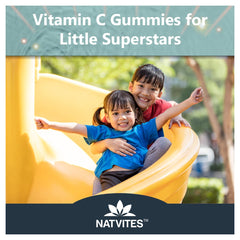 Happy kid enjoying Natvites gummies as a daily tasty habit.