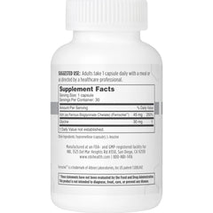 Close-up of NBI FerroSolve capsules showing veggie form for GI-safe iron.