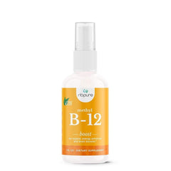 nbpure Organic Methyl B12 spray bottle shown for easy daily energy support