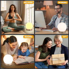 NDAN light therapy lamp with three temperatures from warm to daylight