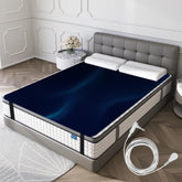 NeatEarthing grounding sleep mat 54x71 on a full bed for spacious contact.