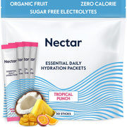 Nectar Hydration Packets Tropical Punch pack for daily hydration