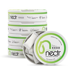 Nectr Energy Atomic Apple pouch pack, slim design for rapid energy.