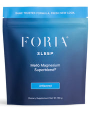 Ned mellö magnesium powder bottle for daily calm and relaxed evenings.