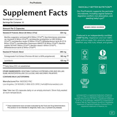 Needed Balance capsules front view, convenient daily probiotic for mom and baby