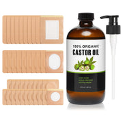 NEJUATY castor oil pack set with full wrap for versatile relief and easy application.