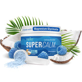 Nello SuperCalm blue coconut tub ready for calm focus anywhere.