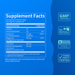 Nello Supercalm magnesium glycinate close-up for sleep and muscle comfort