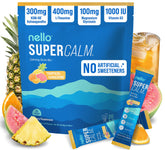 Nello SuperCalm Tropical Tangerine sachet pack for on-the-go calm and focus.