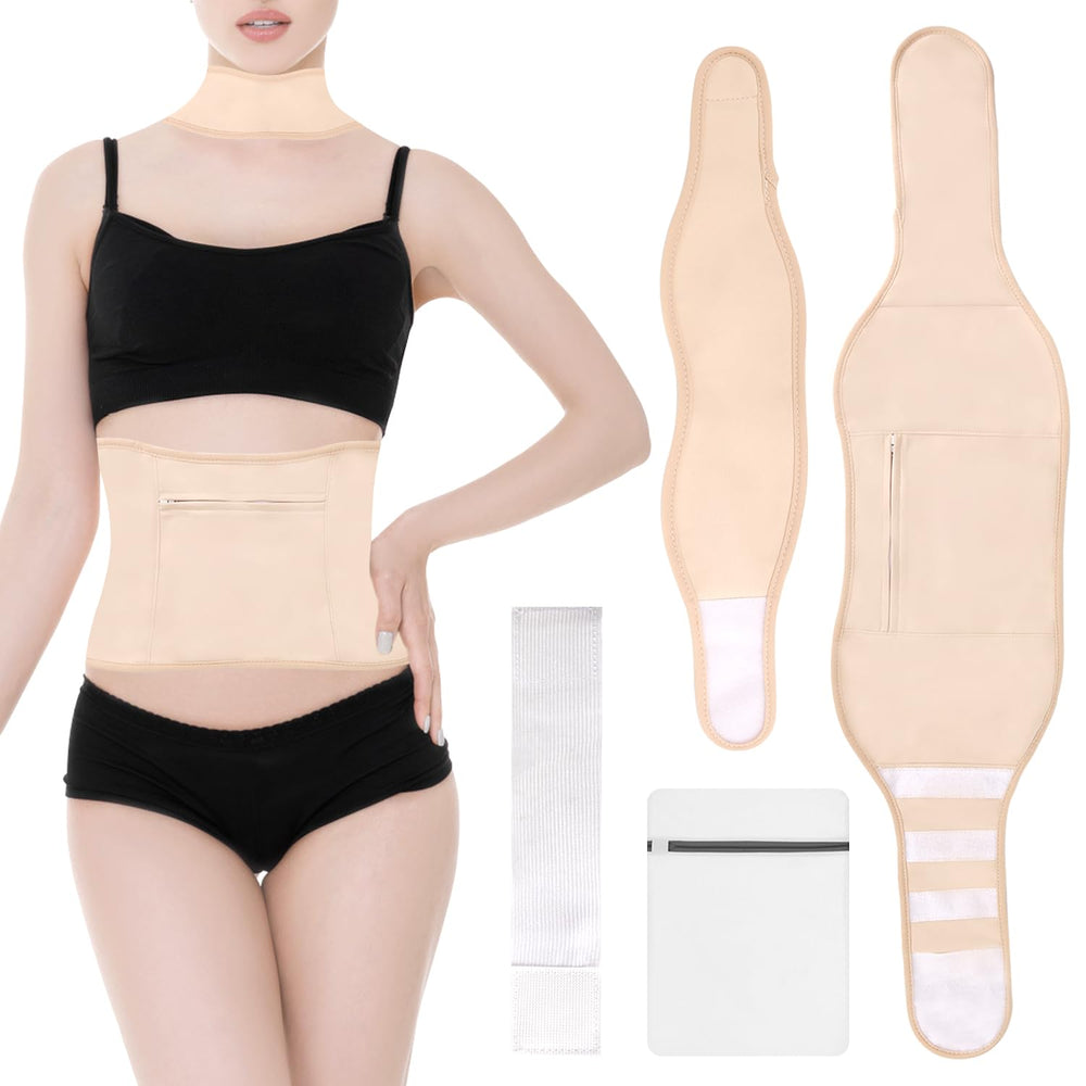 NEMOVA dual-pack waist wrap in use for targeted muscle comfort.