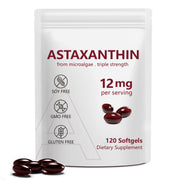 NenMaoKeNu Astaxanthin softgel bottle, daily antioxidant support.