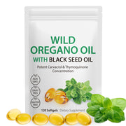 NenMaoKeNu Oil of Oregano Softgels bottle for convenient daily wellness.