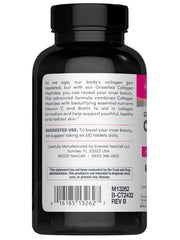 NeoCell collagen pills with vitamin C and biotin support hair and nails.